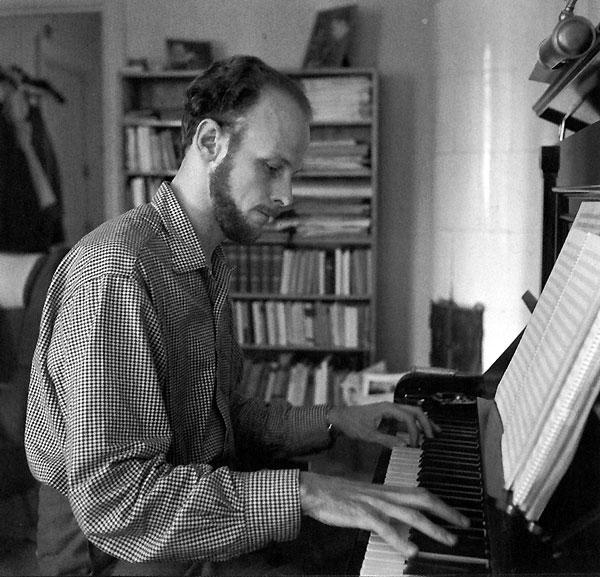 Pianisten Jan Johansson, troligen 1965.